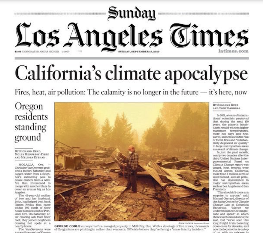 Los Angeles Times, 2020