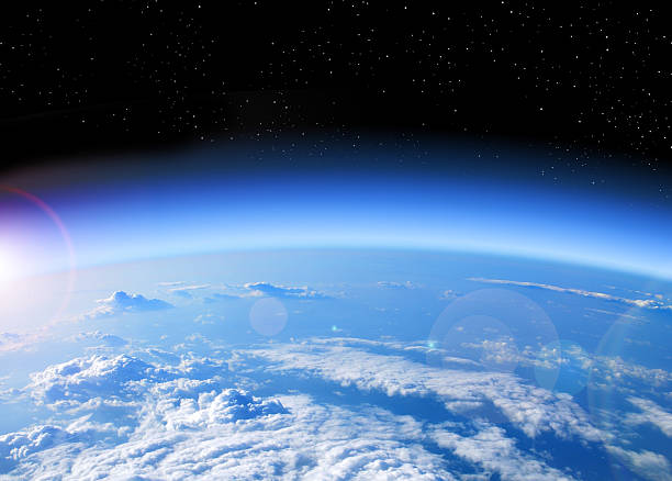 La haute atmosphère vue depuis l'espace