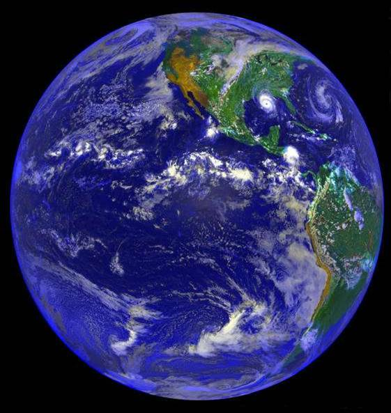 La planète bleue